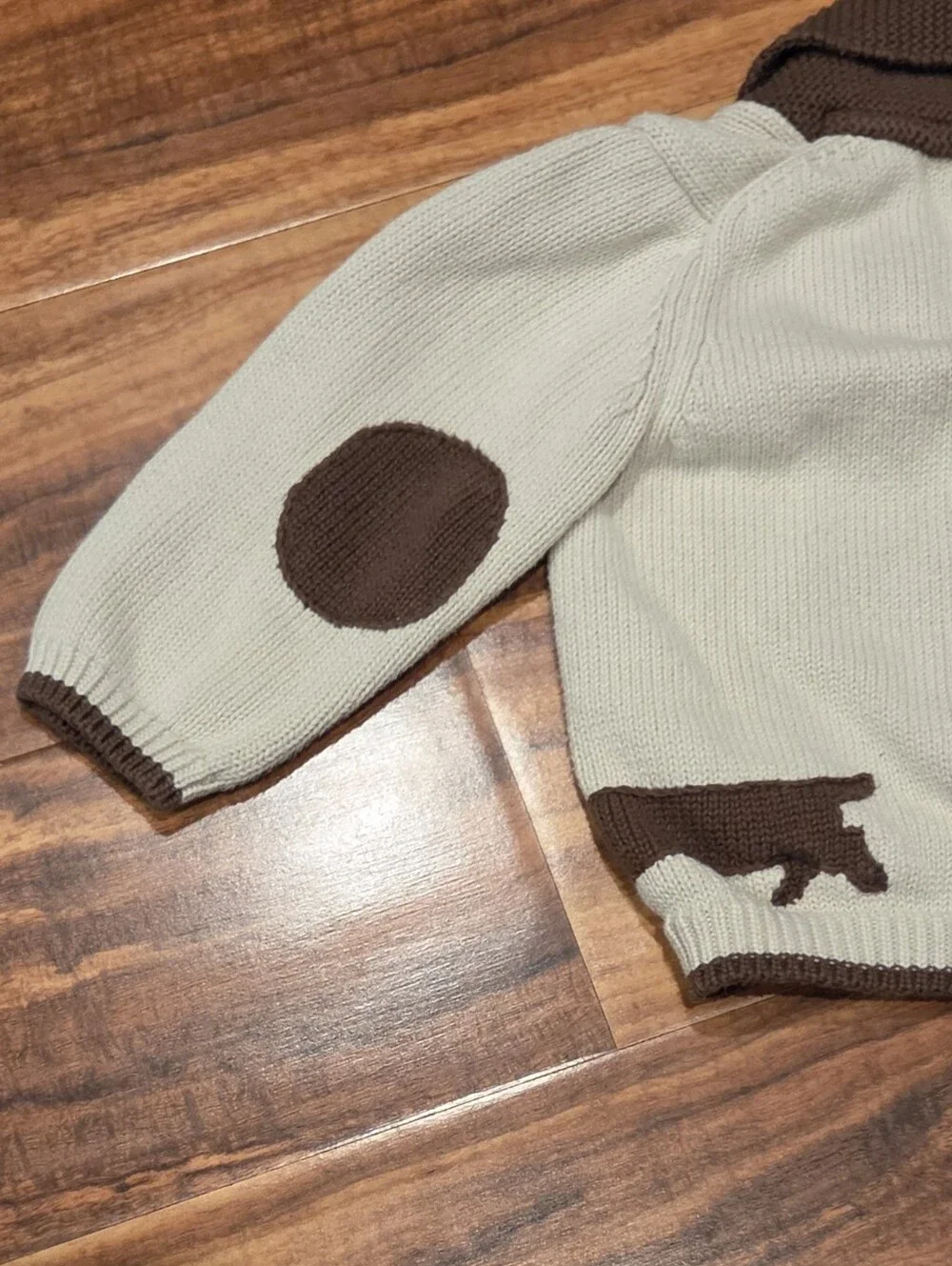 Janie and Jack EUC 6-12 Months Dachsund Bodysuit, Corduroy Overalls and Sweater